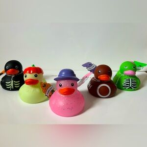 NEW! Bullseye Playground Halloween Rubber Duck Collection (Includes 5 Ducks)-NWT